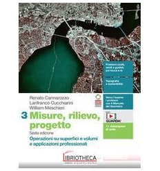 MISURE RILIEVO PROGETTO 3 ED.ONLINE