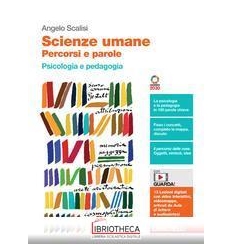 SCIENZE UMANE. PERCORSI E PAROLE ED. MISTA