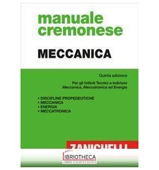 MANUALE CREMONESE DI MECCANICA