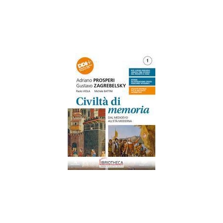 CIVILTA' DI MEMORIA 1 ED. ONLINE