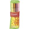 Stabilo Pen 68 Fan Edition Rollerset da 25 Colori Assortiti