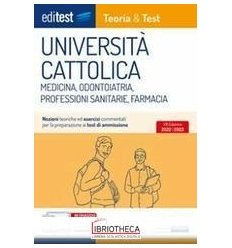 UNIVERSITA CATTOLICA MED.ODO.PR.SAN.F.T