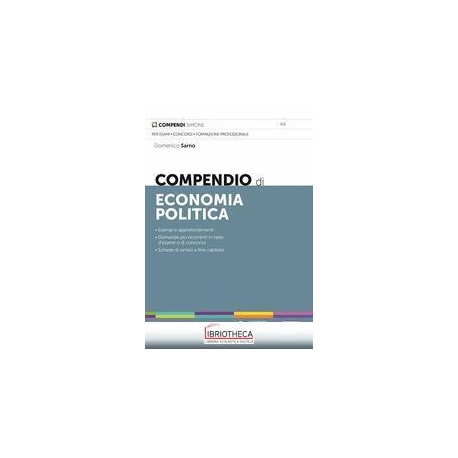 COMPENDIO DI ECONOMIA POLITICA