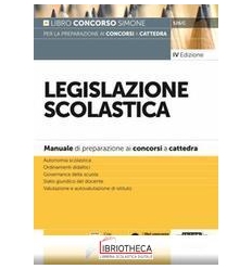 LEGISLAZIONE SCOLASTICA MANUALE