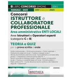 CONCORSI ISTRUTTORE E COLLABORATORE PROFESSIONALE -