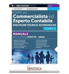 ESAME PER COMMERCIALISTA ED ESPERTO CONTABILE DISCIP