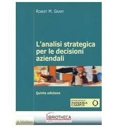 ANALISI STRATEGICA PER LE DECISIONI AZIENDALI (L')