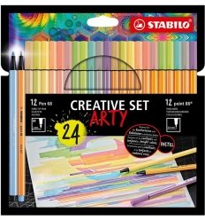 STABILO CREATIVE SET ARTY 24 PZ