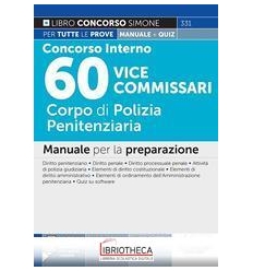 CONCORSO INTERNO 60 VICE COMMISSARI