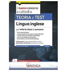 CONCORSO A CATTEDRA LINGUA INGLESE