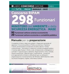 CONCORSO RIPAM 298 FUNZIONARI - MINISTERO DELL'AMBIE